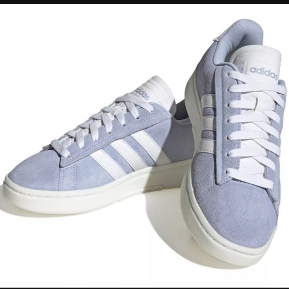 adidas Sky Blue and White Sneakers